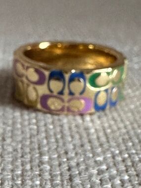 Coach C Band Ring -  Size 7